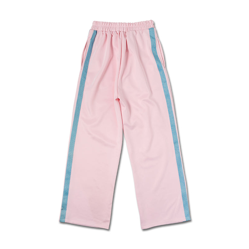 I read an image to a gallery viewer, Safe Jersey Pants Pastel Pink/ Pastel Blue
