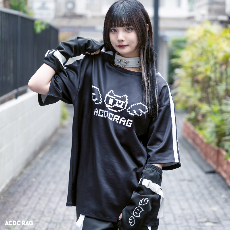 Dot Cat T-Shirt BK – ACDC RAG