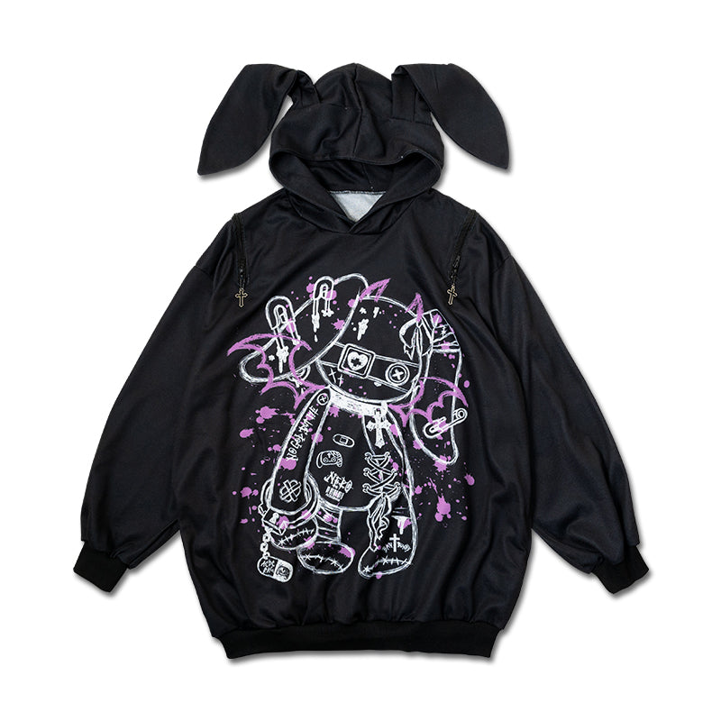 Blood Nero Hoodie (Men Ver) – ACDC RAG