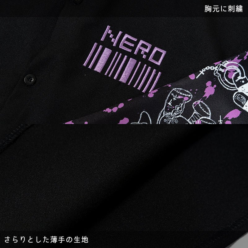 Blood Nero Kimono Shirt 