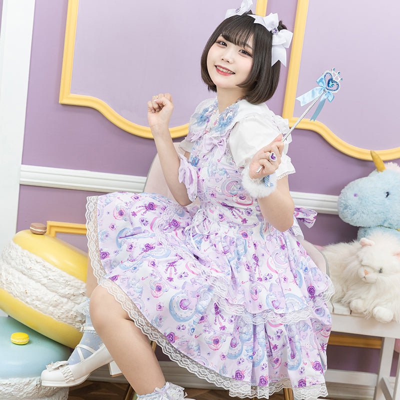 I read an image to a gallery viewer, Sweet♡Magical Unicorn Dress PU