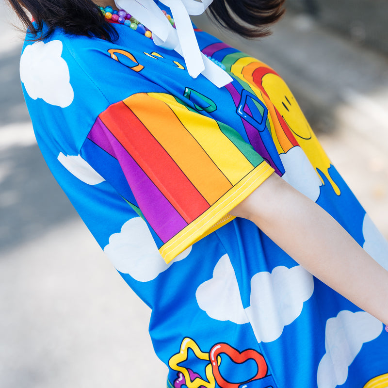 Game Center Rainbow ☆ T-Shirt – ACDC RAG