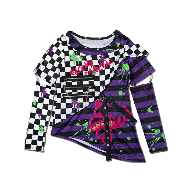 ビビッドグルーミー ボーダー L/S T – ACDC RAG
