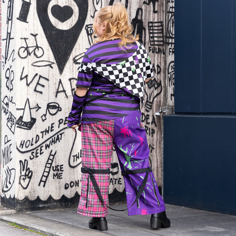 Vivid Gloomy Plus Size Bondage Pants