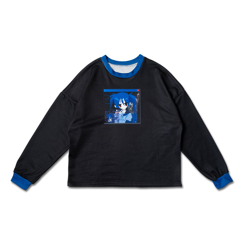 I read an image to a gallery viewer, Saikyo Rei-chan Long-Sleeve Tee