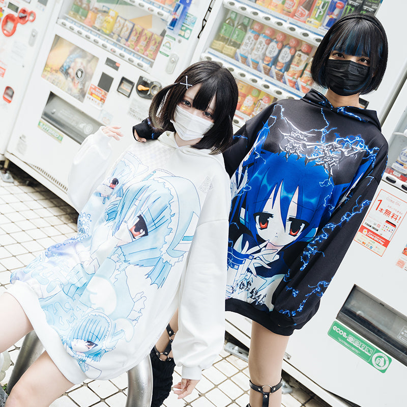 I read an image to a gallery viewer, Saikyo Rei-chan Hoodie