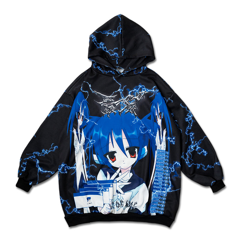 I read an image to a gallery viewer, Saikyo Rei-chan Hoodie