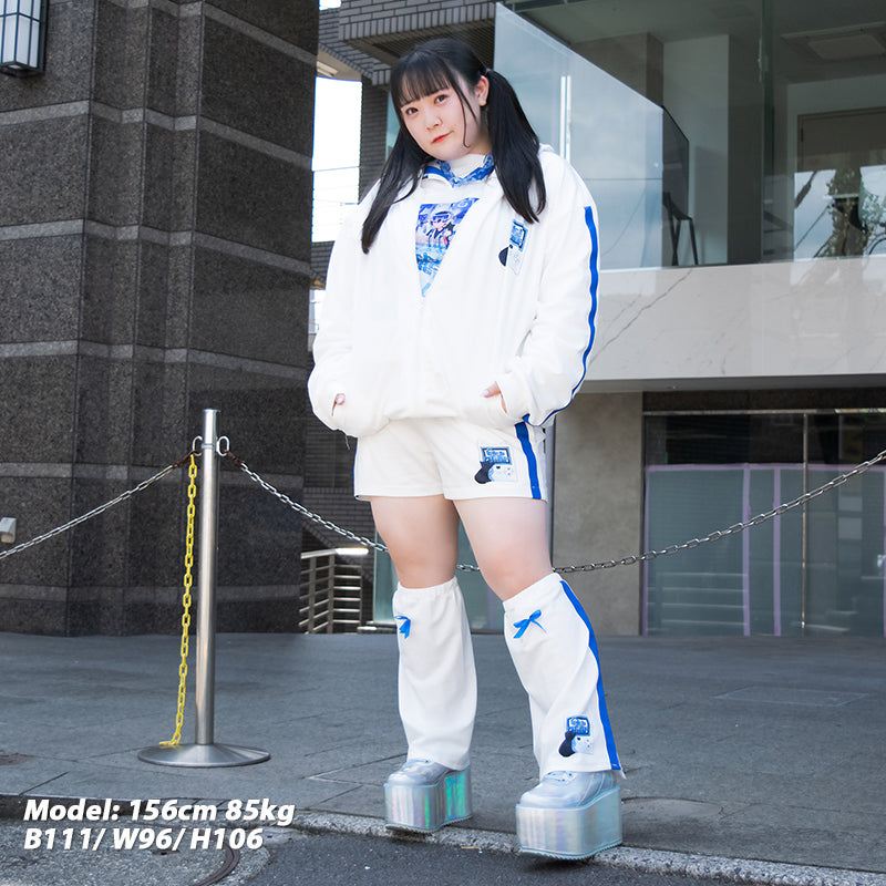 Cyber Cat ZIP Hoodie (Plus Size - Main Image