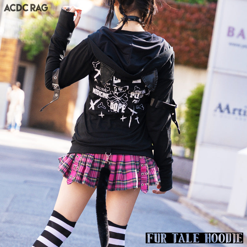 Fur-Tail Hoodie – ACDC RAG
