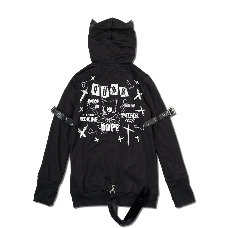 Fur-Tail Hoodie – ACDC RAG