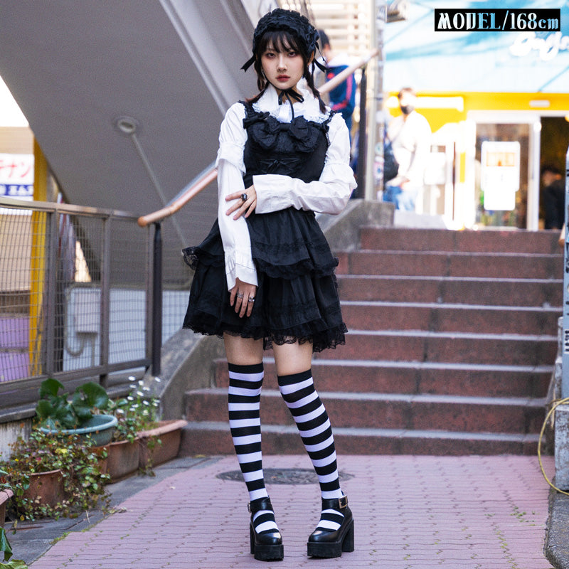 Ribbon Gothic Dress – ACDC RAG