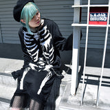 Skeleton Long T-Dress