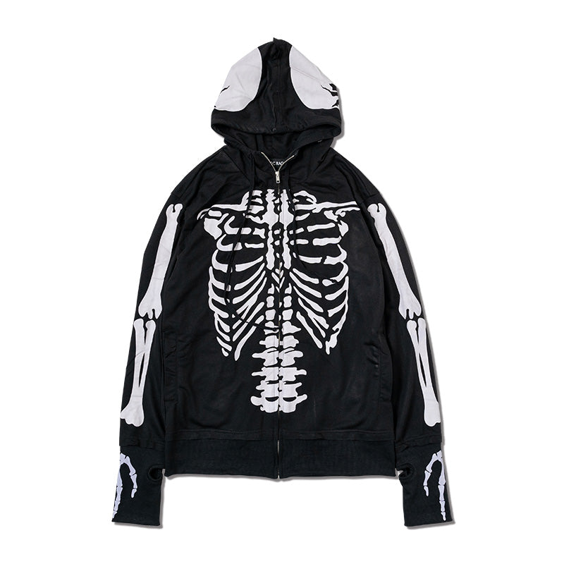 Skeleton Zip Hoodie – ACDC RAG