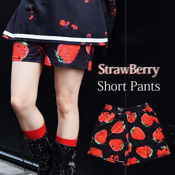 I read an image to a gallery viewer, Strawberry Short Pants