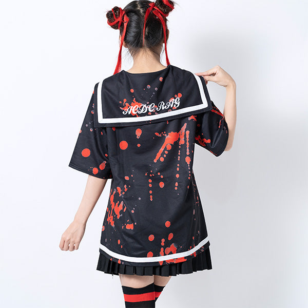 [Short sleeve] Blood Sailor Top